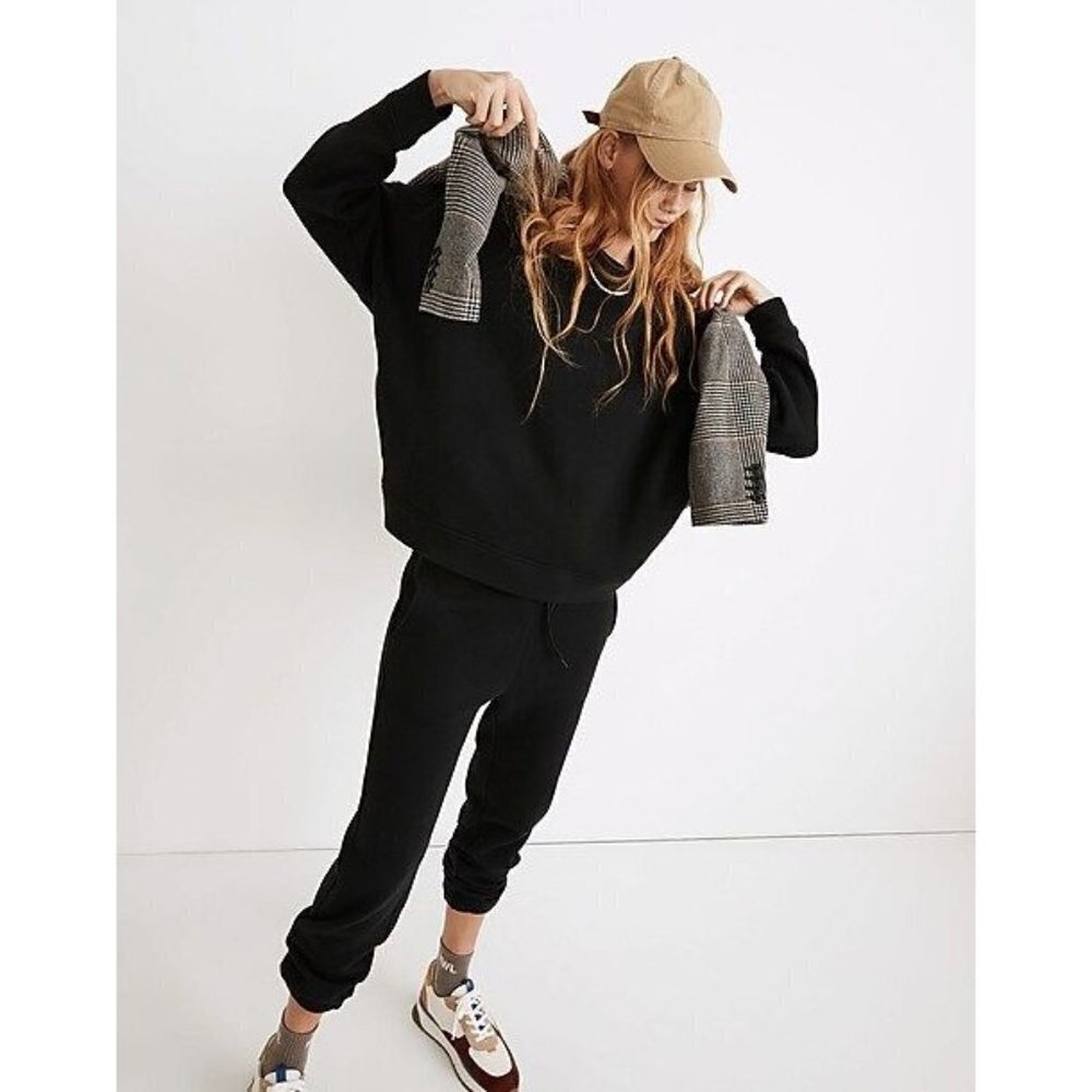 Madewell MWL Women's Betterterry Crewneck Long Sleeve Sweatshirt Size S